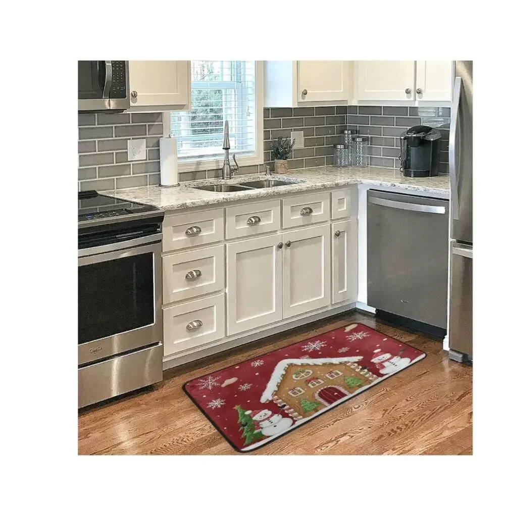 Christmas Winter Kitchen Rug  20 X 39”